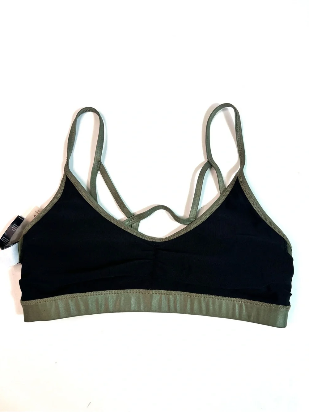 Koral Element Sports Bra Olive Green Size Small